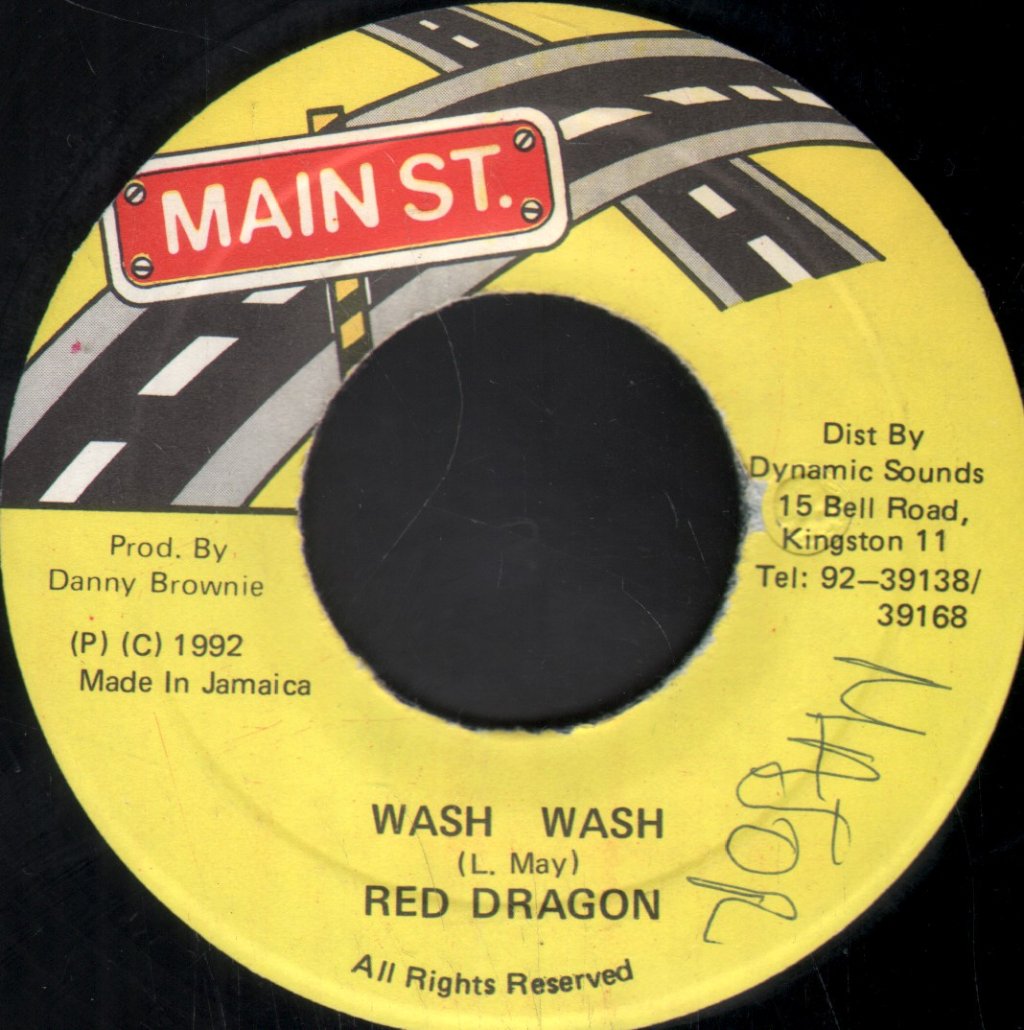 Red Dragon - Wash Wash - 7 Inch