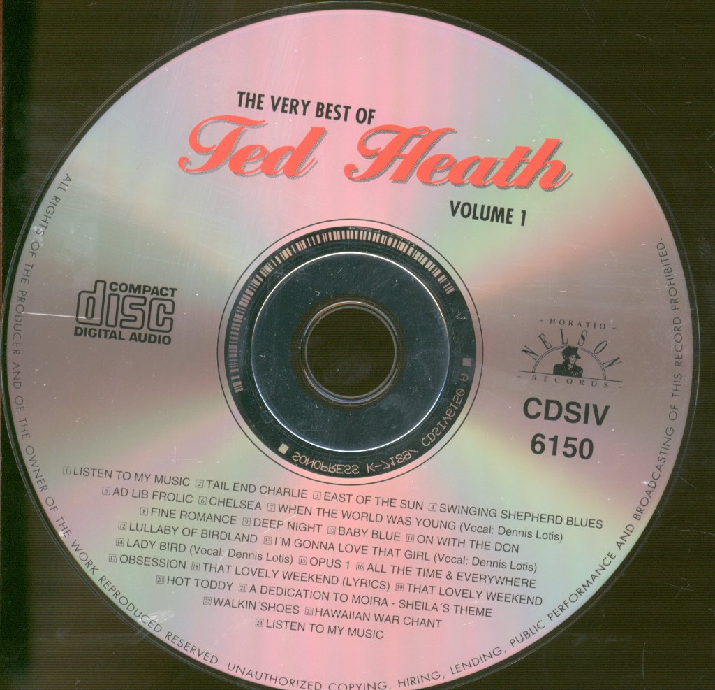 Ted Heath - Very Best Of Ted Heath Volume One - Cd