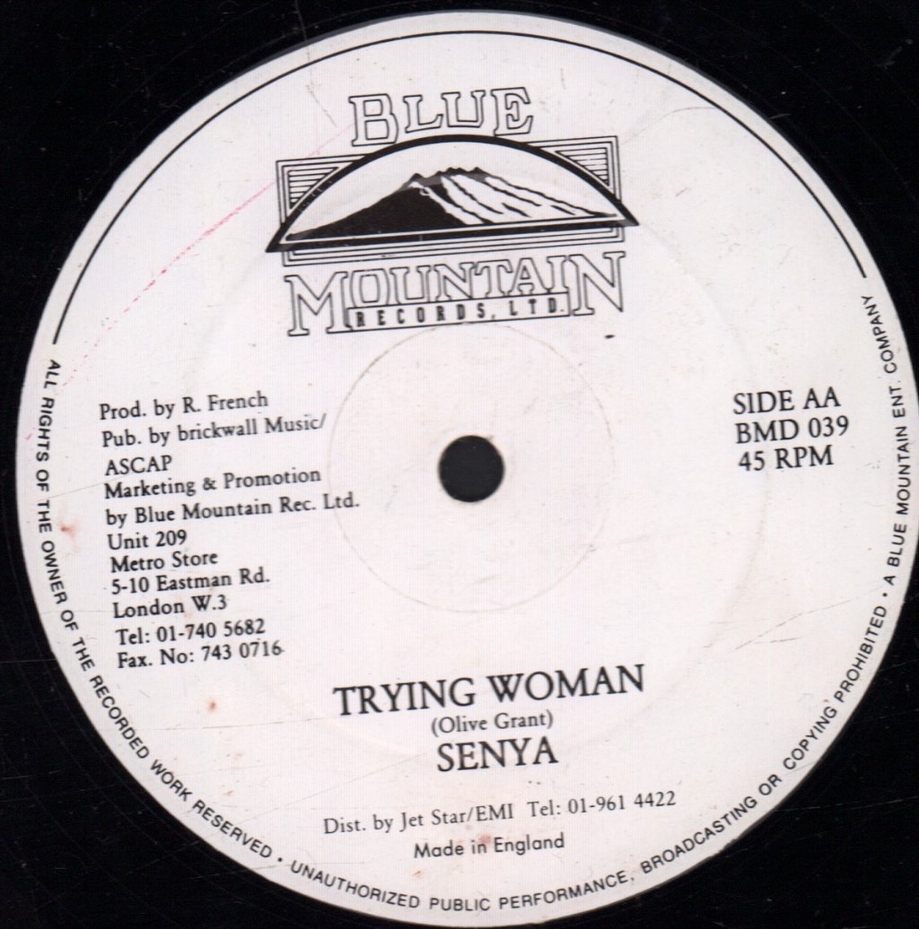 Clement Irie / Senya - Follow Me / Trying Woman - 12 Inch