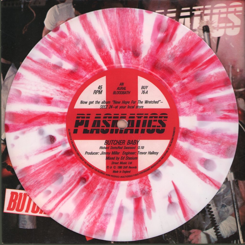 Plasmatics - Butcher Baby - 7 Inch