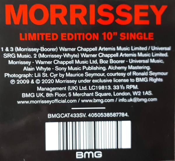 Morrissey - Honey You Know Where To Find Me - 10 Inch