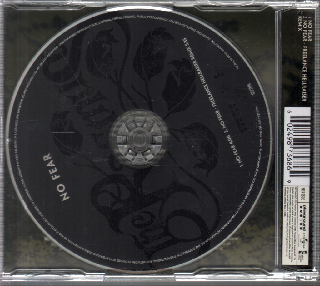 Rasmus - No Fear - Cd