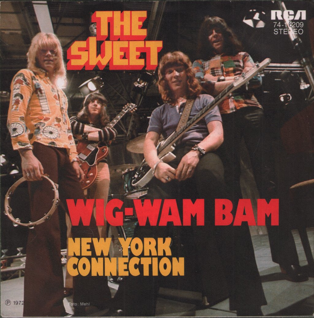 Sweet - Wig-Wam Bam - 7 Inch