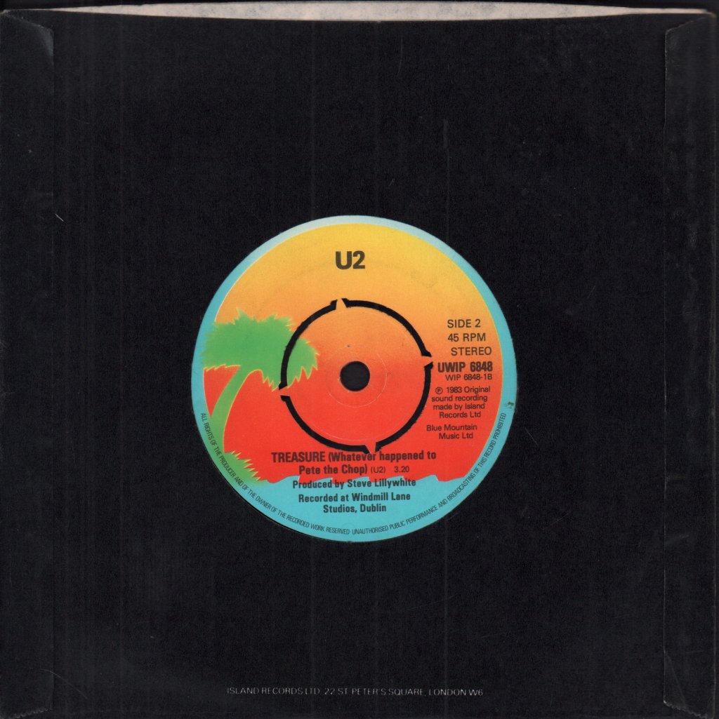 U2 - New Years Day - Double 7 Inch