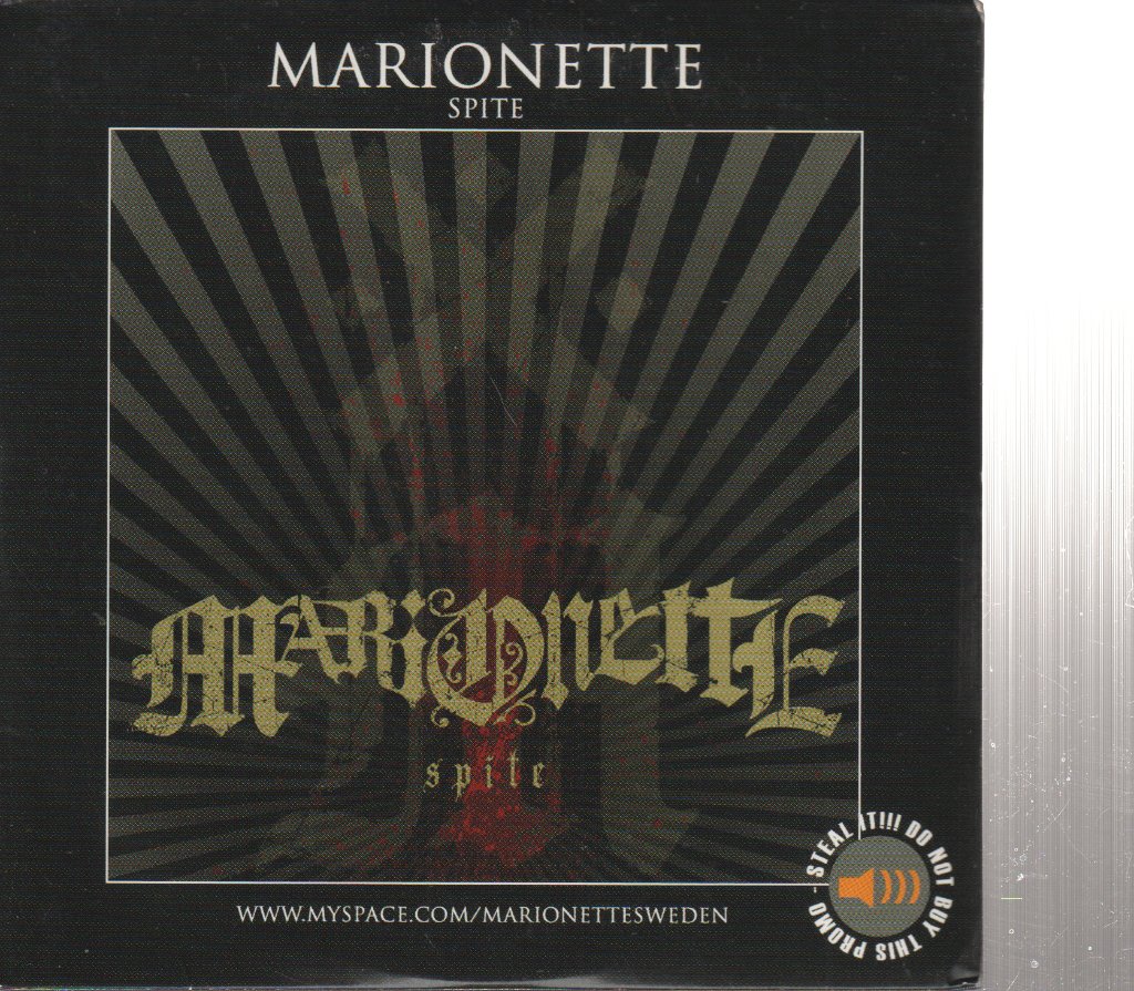 Marionette (death metal) - Spite - Cd
