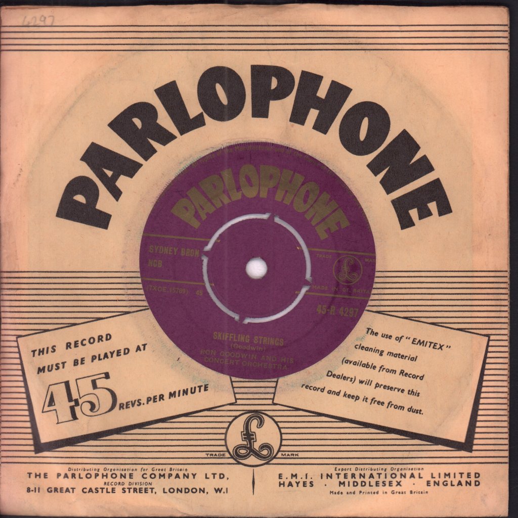 Ron Goodwin And His Orchestra - Skiffling Strings - 7 Inch