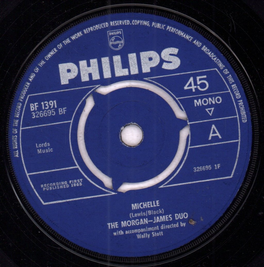 Morgan James Duo - Michelle - 7 Inch