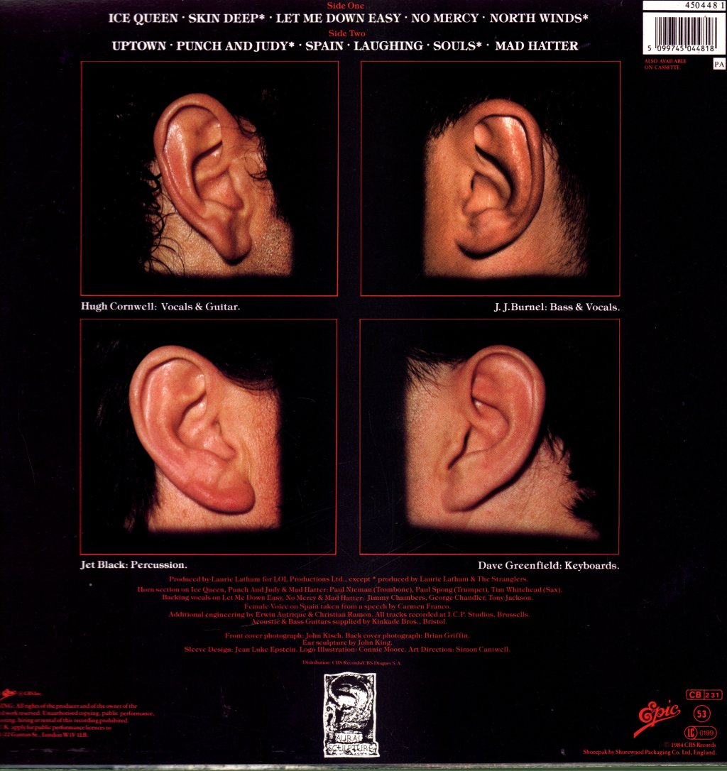 Stranglers - Aural Sculpture - Lp