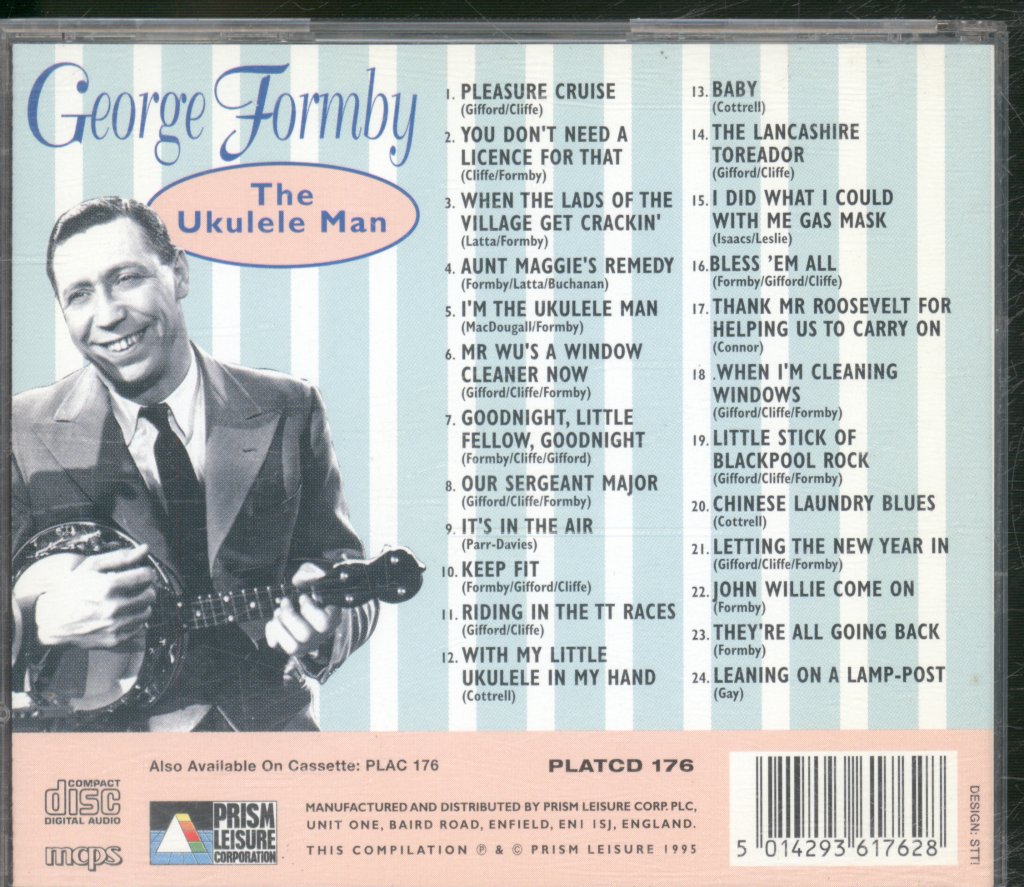 George Formby - Ukulele Man (24 Family Favorites) - Cd