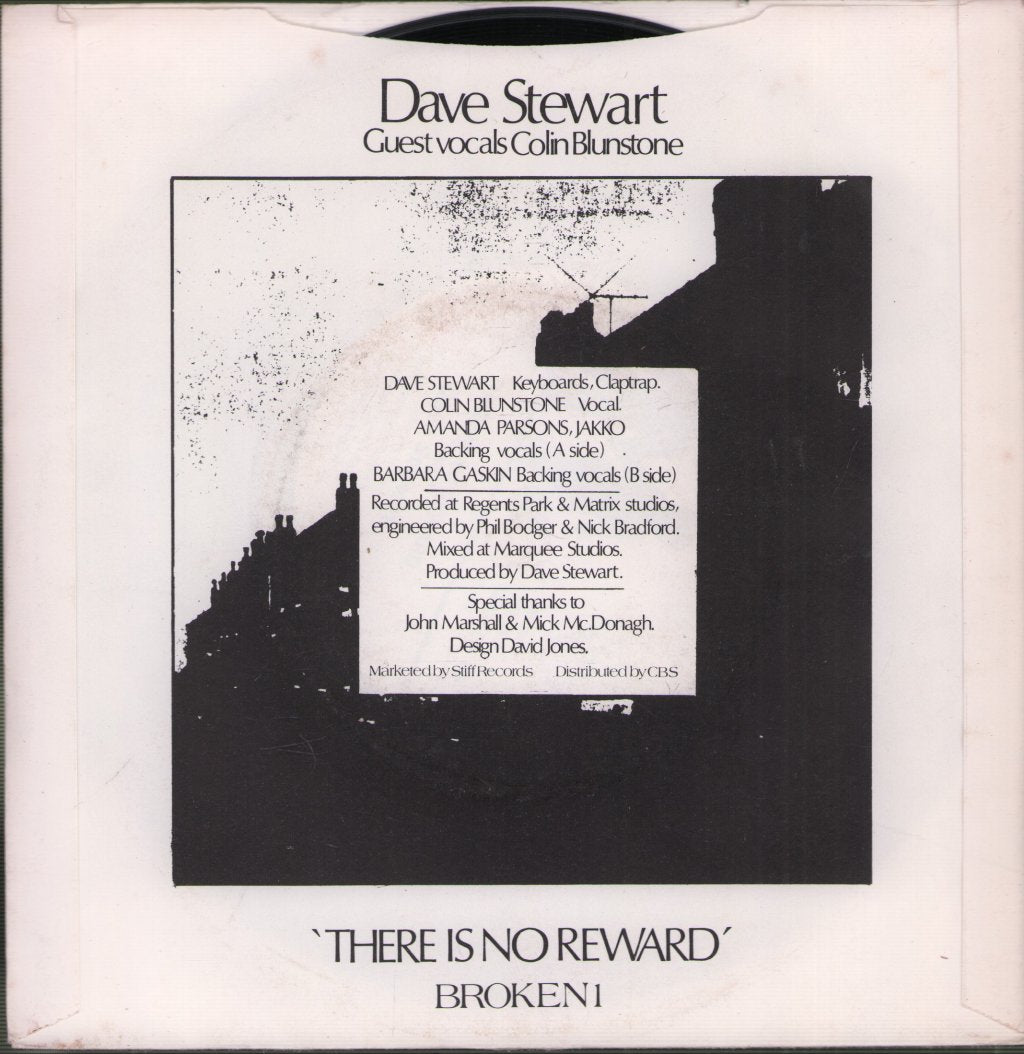 Dave Stewart With Colin Blunstone - What Becomes Of The Broken Hearted - 7 Inch