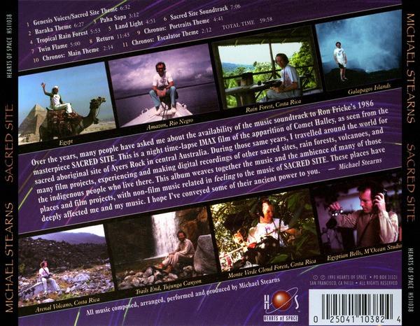 Michael Stearns - Sacred Site (Soundtracks And Compositions 1983-1993) - Cd