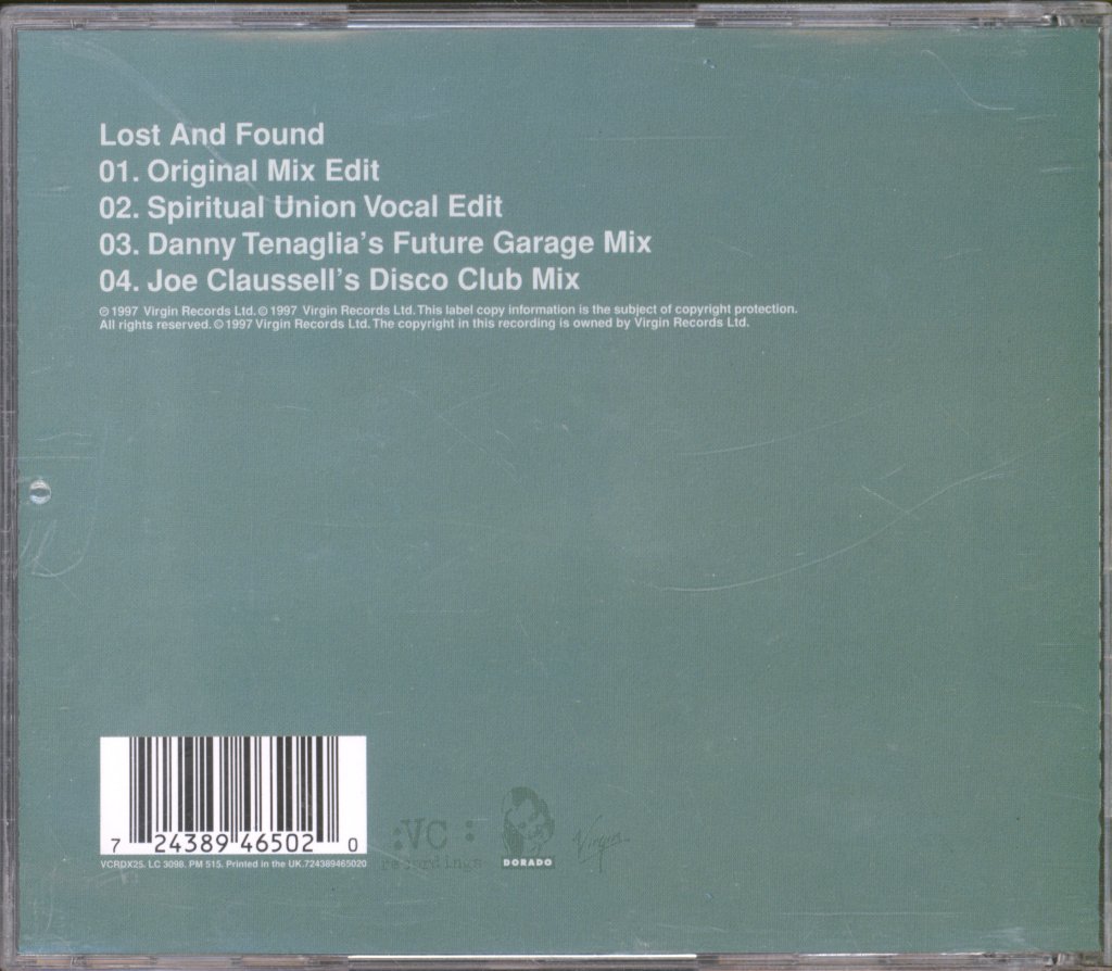 D*Note - Lost And Found - Cd