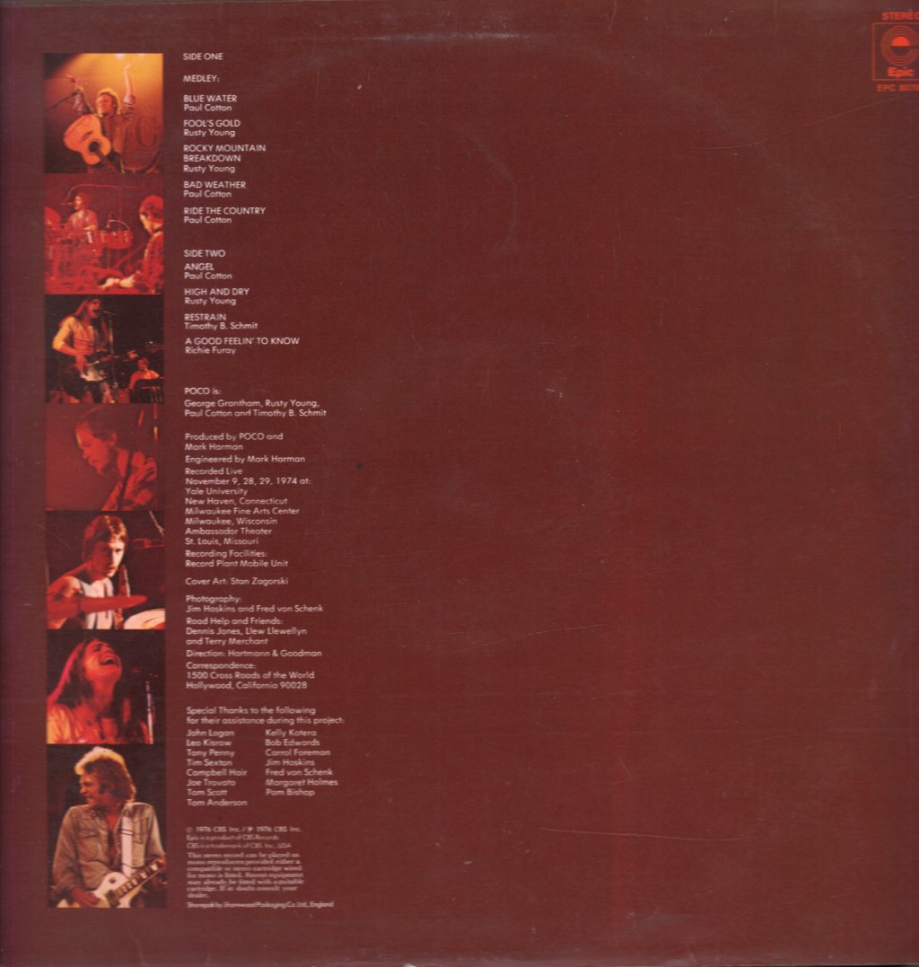 Poco - Live - Lp