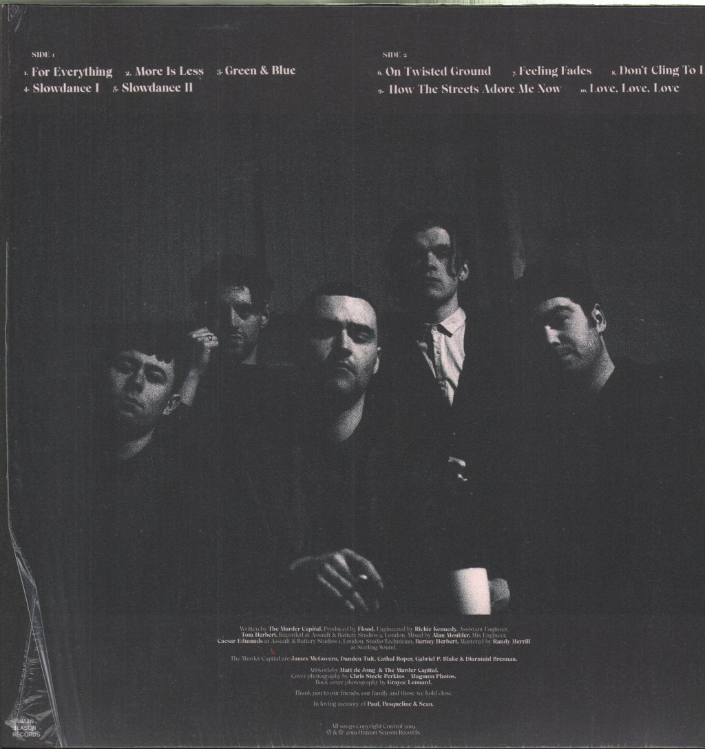 Murder Capital - When I Have Fears - Lp