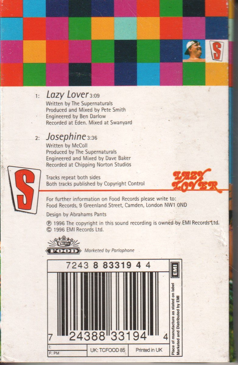 Supernaturals - Lazy Lover - Cassette