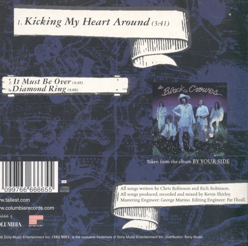 Black Crowes - Kicking My Heart Around - Cd