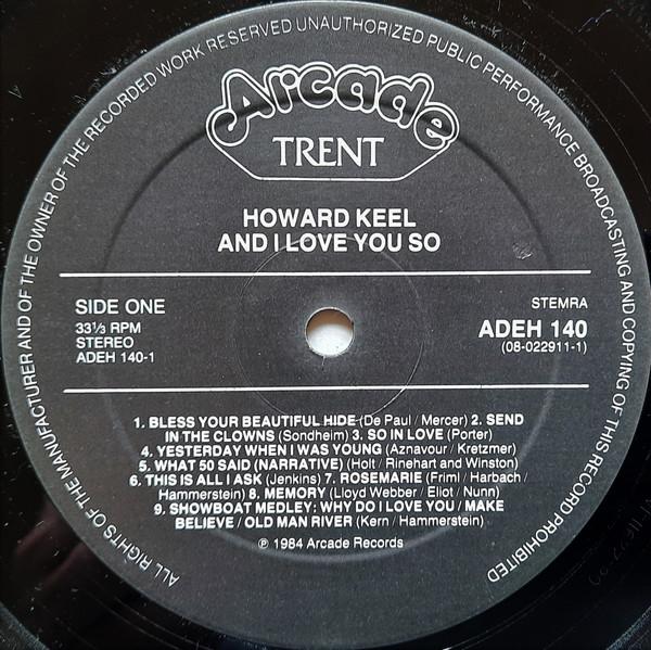 Howard Keel - And I Love You So - Lp