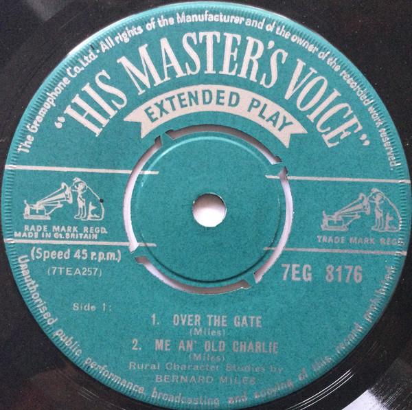 Bernard Miles - Over The Gate - 7 Inch