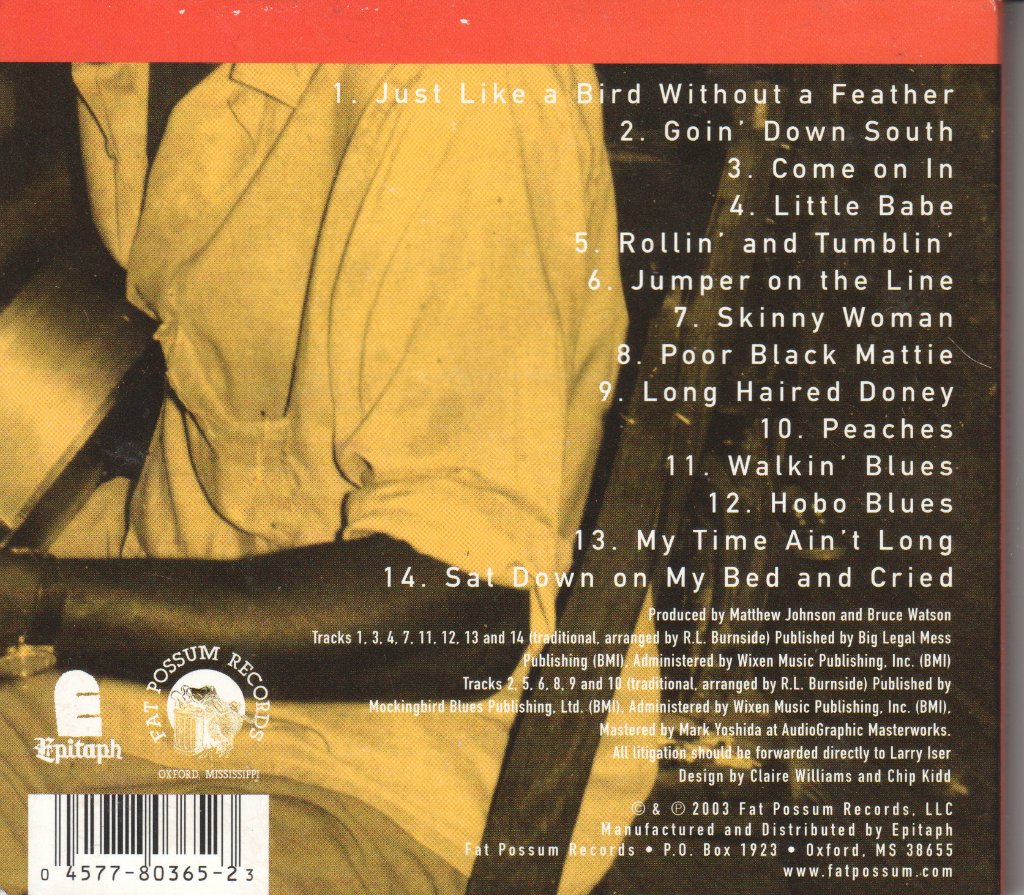 R.L. Burnside - First Recordings - Cd