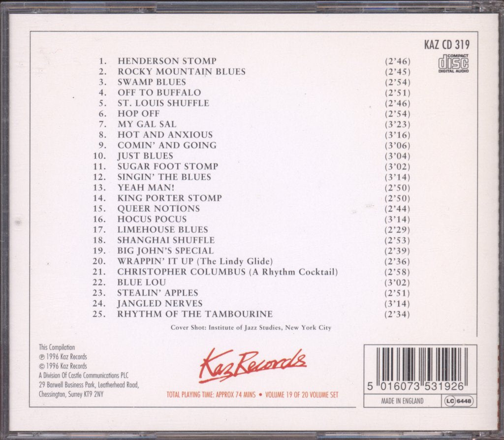 Fletcher Henderson - Classic Tracks - Cd