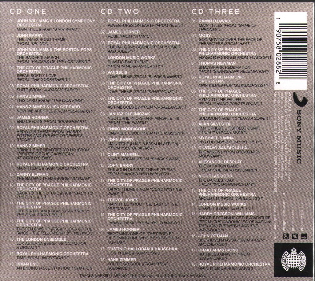 Various Artists - Score - Cd Set