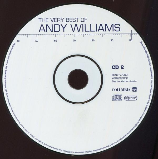 Andy Williams - Very Best Of Andy Williams - Double Cd
