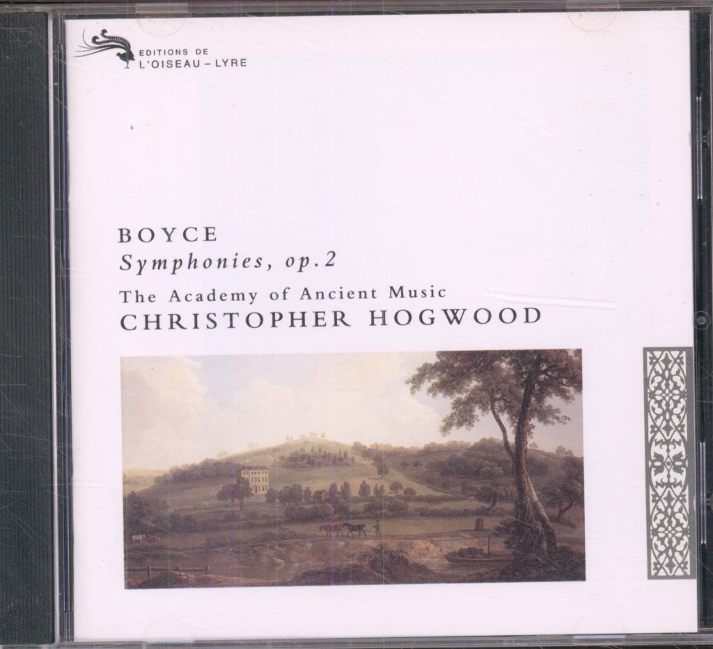 Academy Of Ancient Music, Christopher Hogwood - Boyce - Symphonies, Op. 2 - Cd