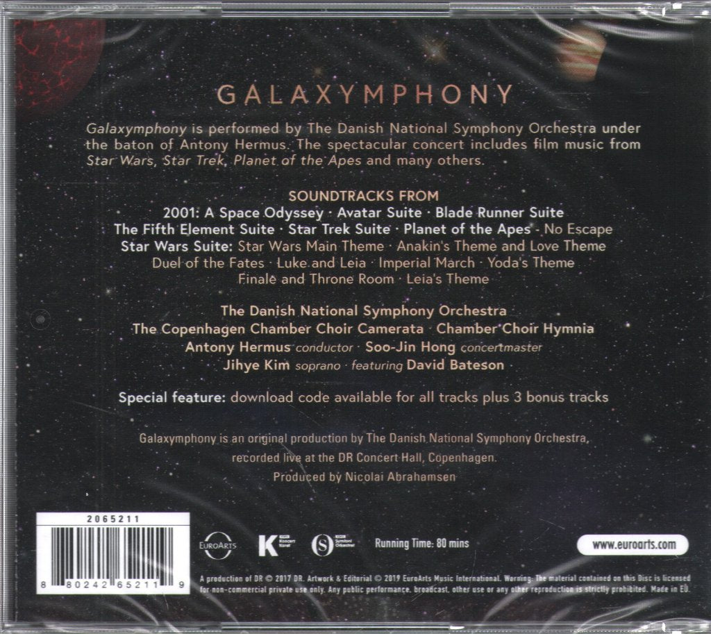 Danish National Symphony Orchestra - Galaxymphony - Cd