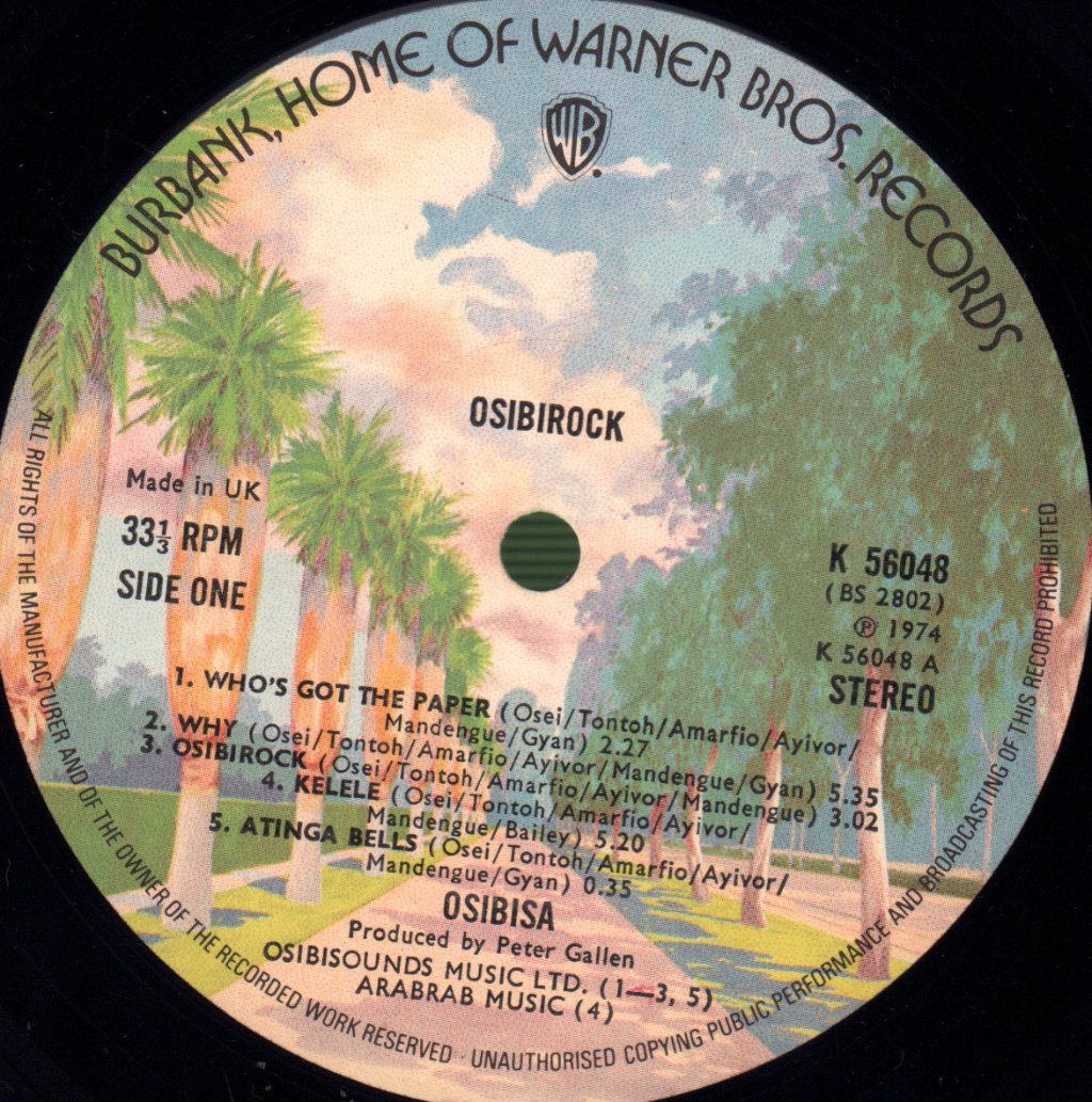 Osibisa - Osibirock - Lp