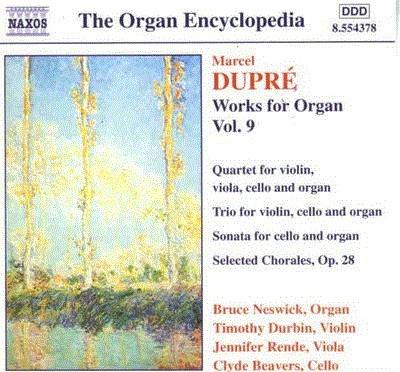 Bruce Neswick, Timothy Durbin, Jennifer Rende,Clyde Beavers - Marcel Dupré - Works For Organ Vol. 9 - Cd
