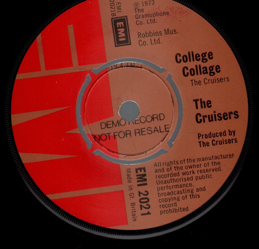 Cruisers (pop) - Schoolgirls - 7 Inch