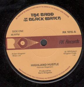 Band Of The Black Watch - Highland Hustle - 7 Inch