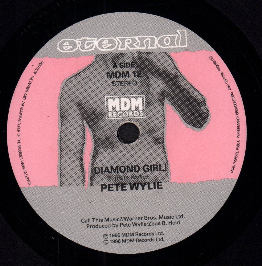 Pete Wylie - Diamond Girl - 7 Inch