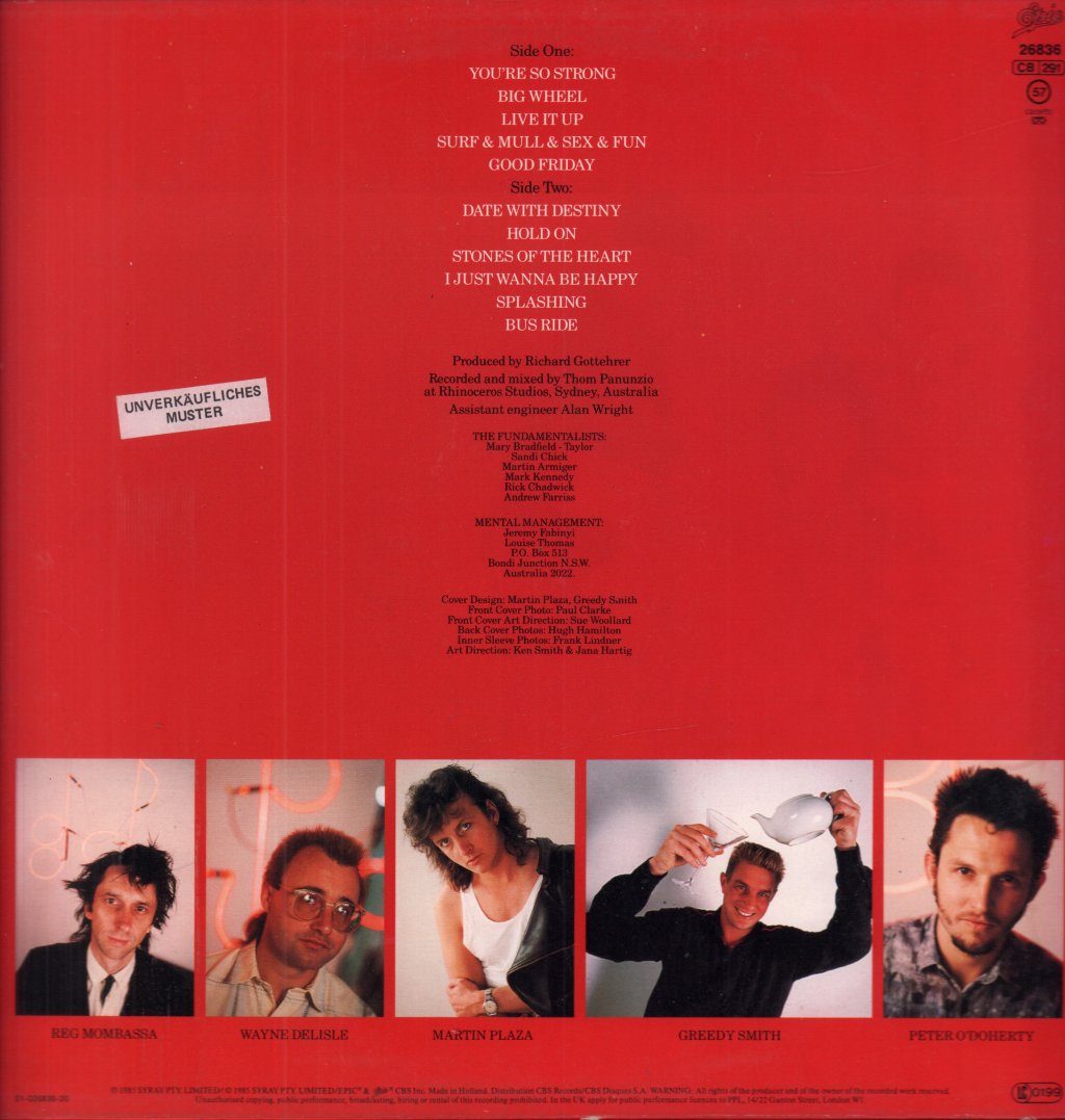 Mental As Anything - Fundamental - Lp