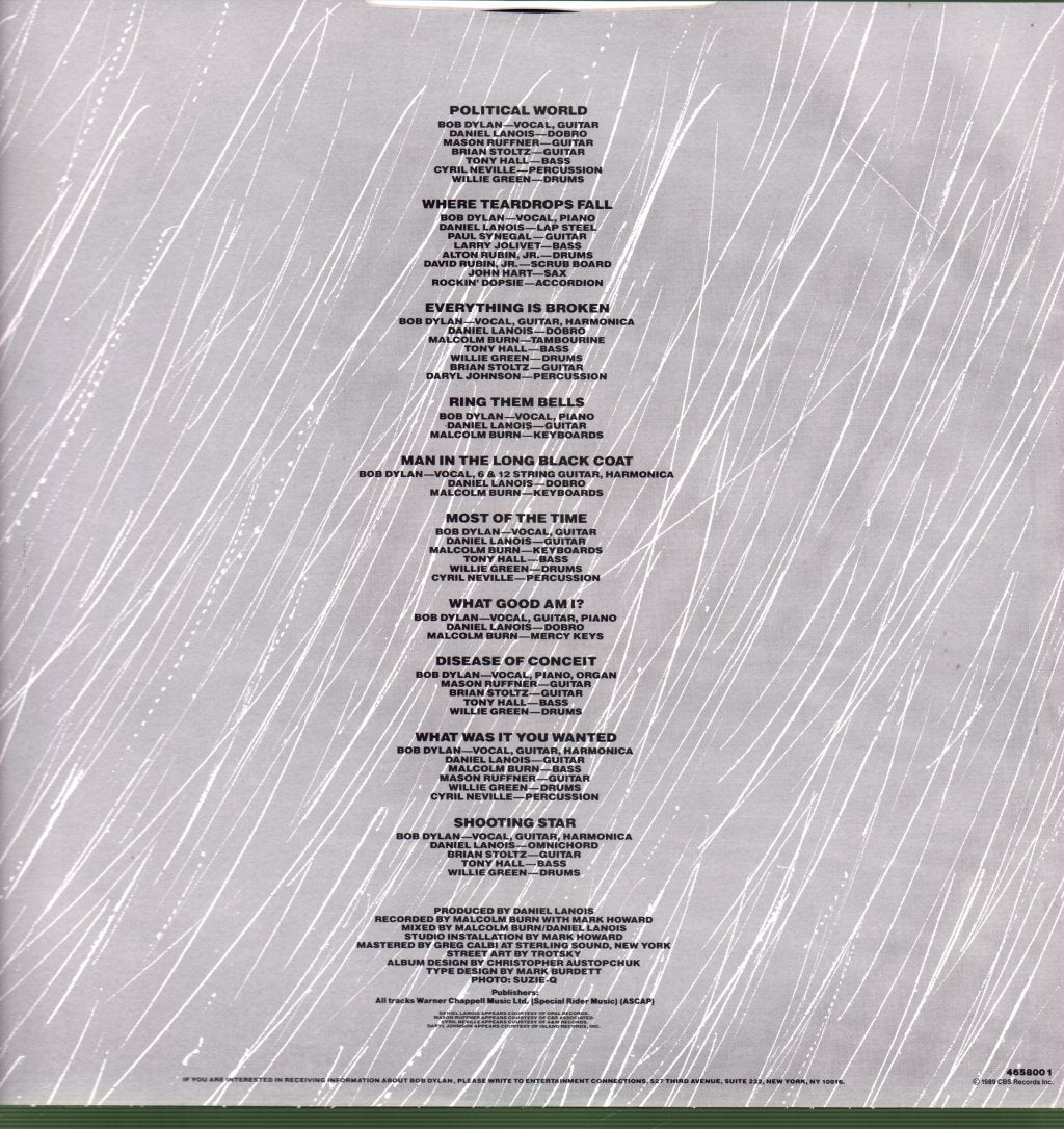 Bob Dylan - Oh Mercy - Lp