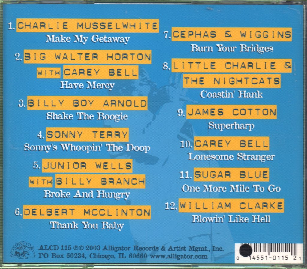 Various Artists - Crucial Harmonica Blues - Cd