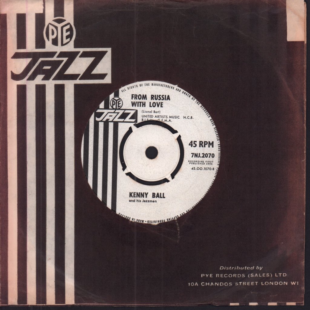 Kenny Ball And His Jazz Men - Caterina - 7 Inch