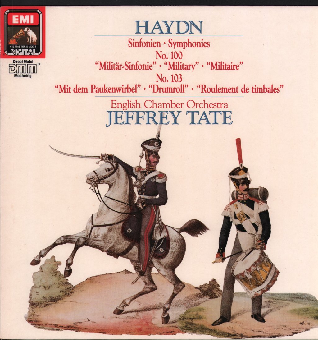 Jeffrey Tate / English Chamber Orchestra - Haydn - Sinfonien -  Symphonies No.100 / No.103 - Lp
