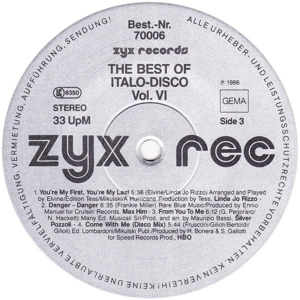 Various Artists - Best Of Italo-Disco Vol. 6 - Double Lp