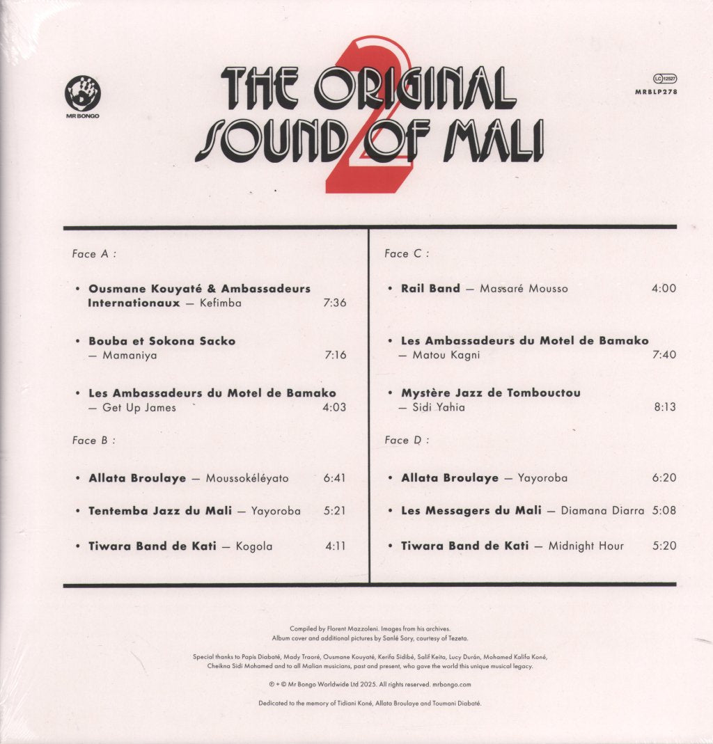 Various Artists - The Original Sound of Mali 2 - Double Lp
