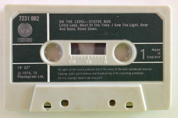 Status Quo - On The Level - Cassette