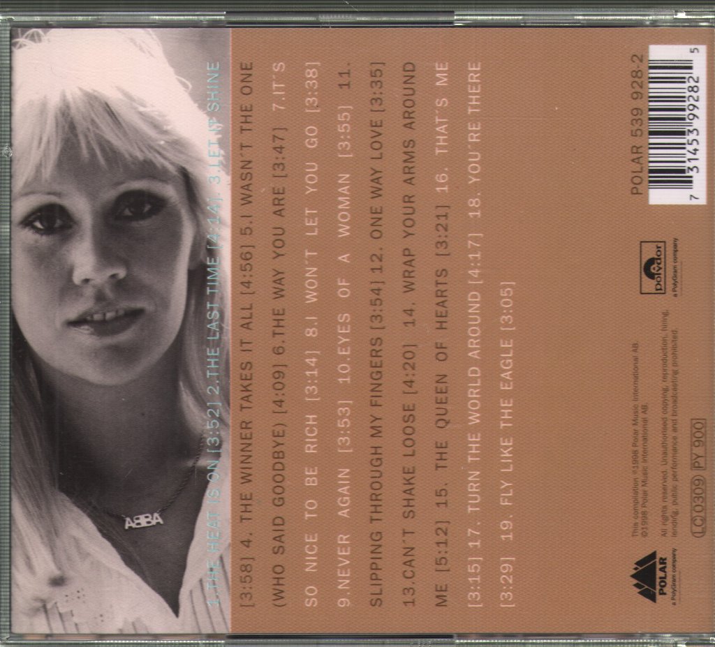 Agnetha Fältskog - That's Me - The Greatest Hits - Cd