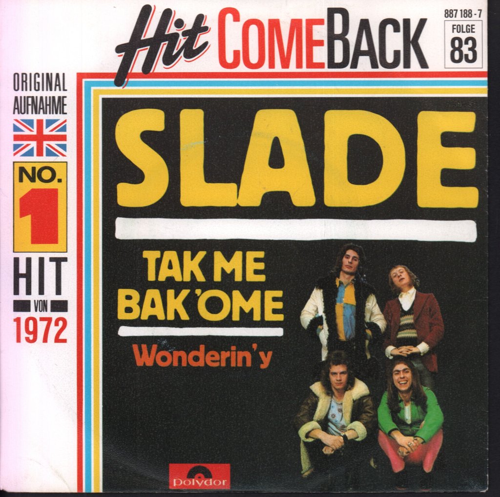 Slade - Take Me Bak 'Ome - 7 Inch