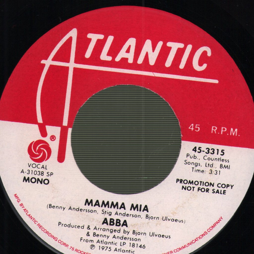 ABBA - Mamma Mia - 7 Inch