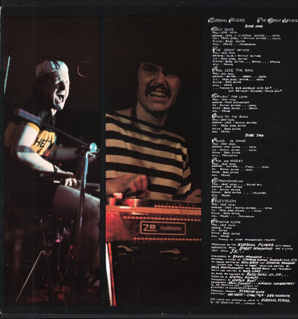 Kursaal Flyers - Great Artiste - Lp