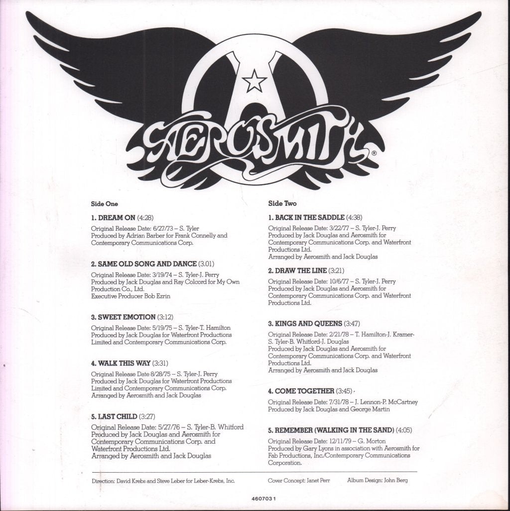 Aerosmith - Greatest Hits - Lp