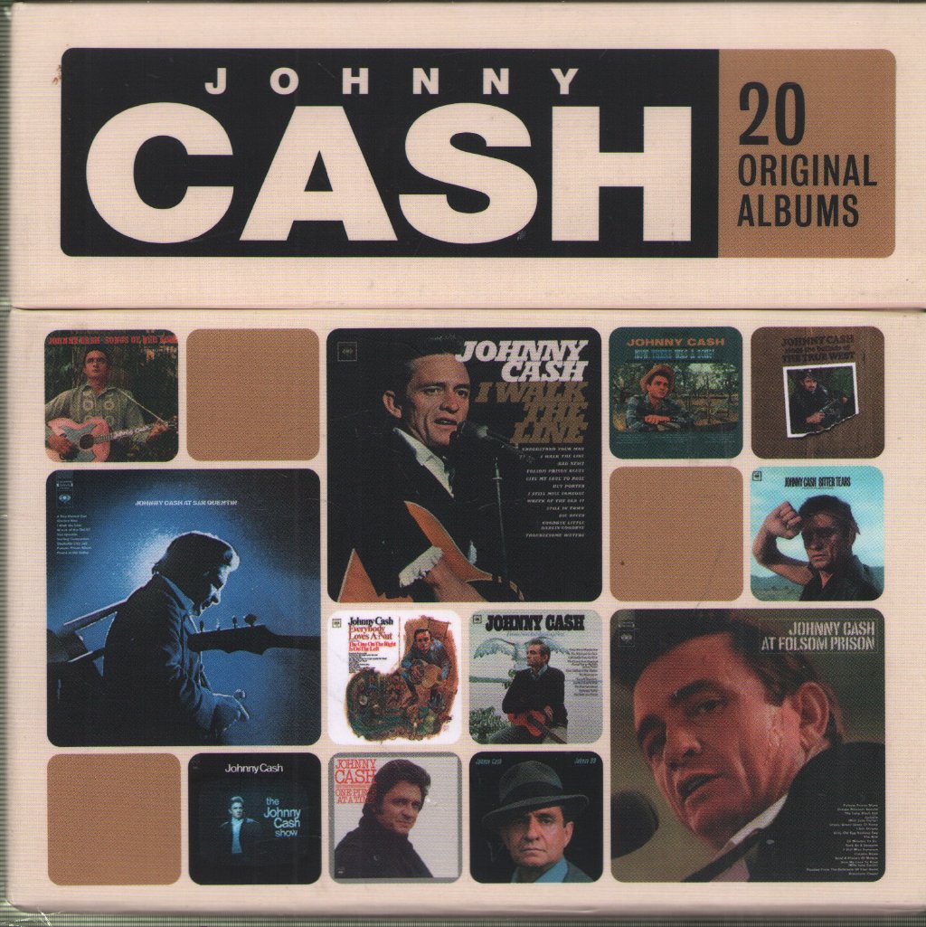 Johnny Cash - 20 Original Albums - Cd Box Set