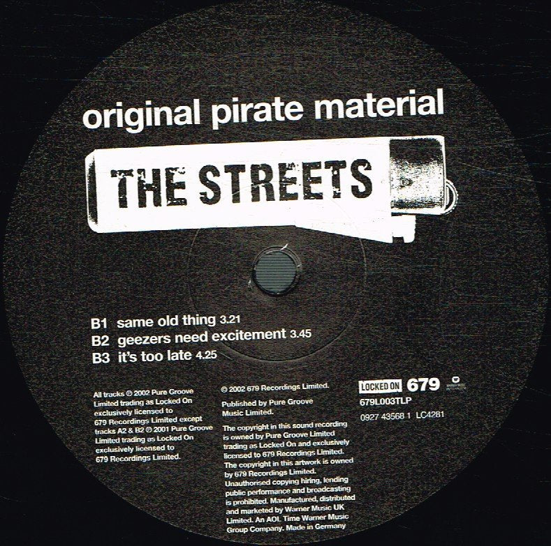 Streets (mike skinner) - Original Pirate Material - Double Lp