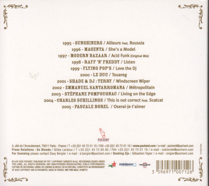 Various Artists - Pschent 10th Anniversary / Sampler 2005 - Cd