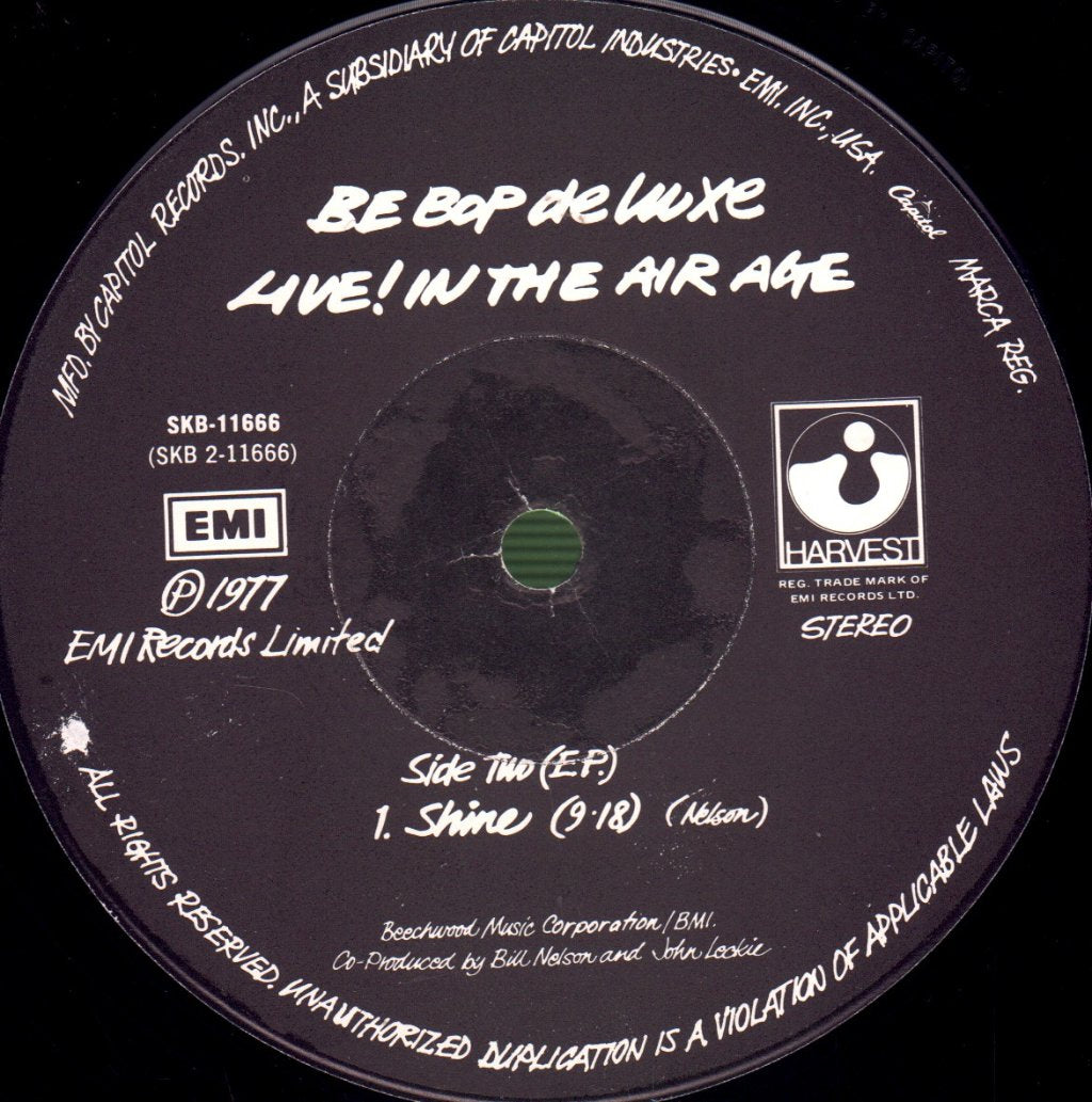 Be Bop Deluxe - Live! In The Air Age - Lp